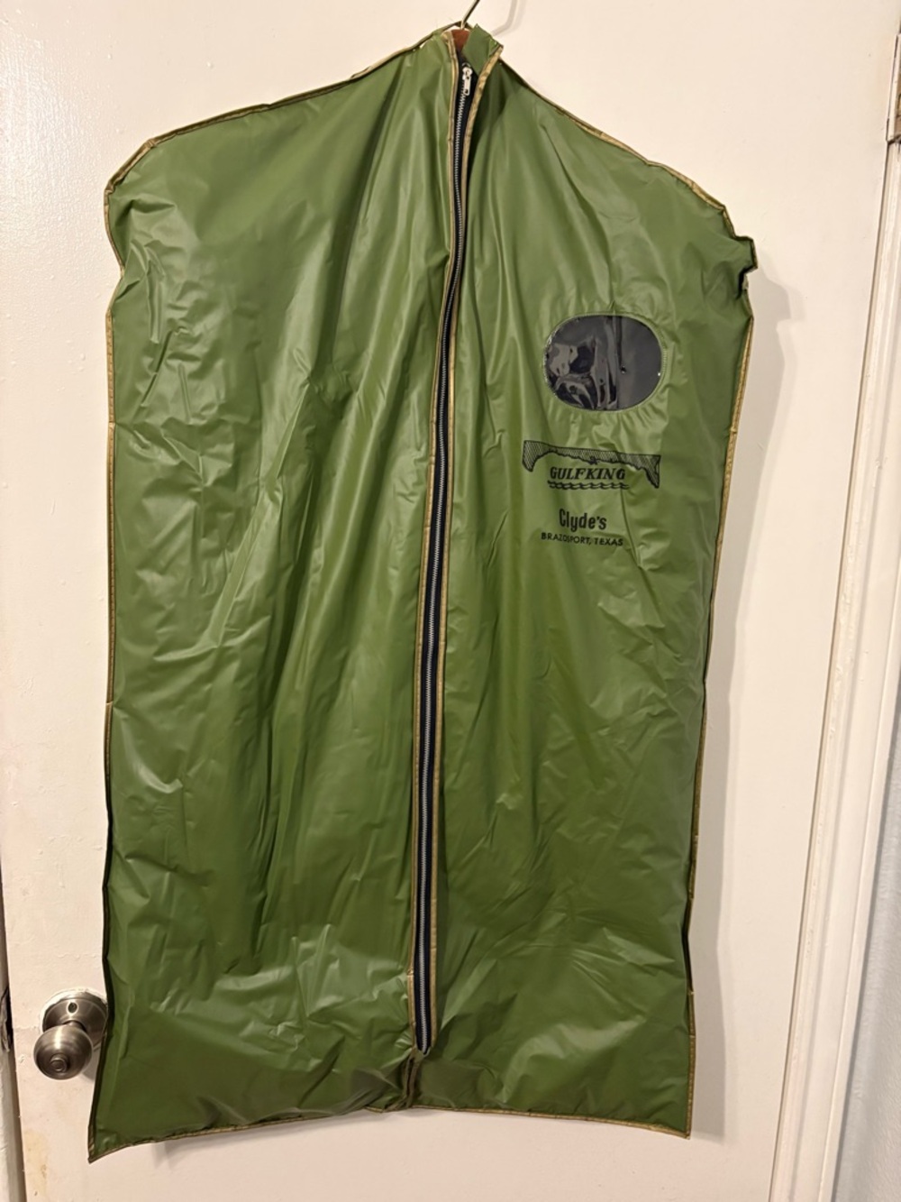 Gulfking Clyde's Olive Green Garment Bag